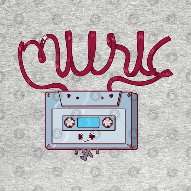 Cassette music by Mako Design 